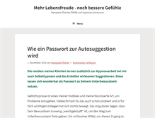 Tablet Screenshot of mehr-lebensfreude.ch